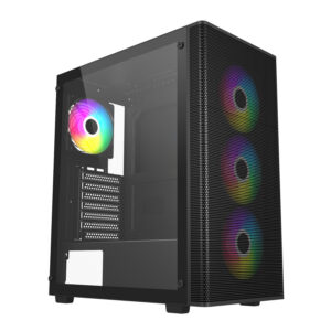M220 BA FSP M220 ATX RGB Gaming Chassis Black wr 04