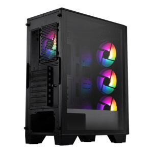 MAG FORGE 130A AIRFLOW MSI MAG FORGE 130A Airflow ATX Gaming Chassis Black wr 04a