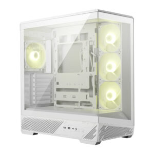 MAG PANO 130R PZ WH MSI MAG PANO 130R PZ ATX Gaming Chassis White wr 01