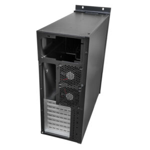 PCB RM 4U PCBuilder 4U Rackmount 450mm Deep Max ATX Chassis Black wr 03a