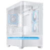 PRIMEAP202 WH ASUS Prime AP202 ARGB mATX White Chassis wr 01