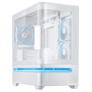 PRIMEAP202 WH ASUS Prime AP202 ARGB mATX White Chassis wr 01