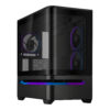 PRIMEAP202TGARGB ASUS Prime AP202 ARGB Micro ATX Gaming Chassis Black wr 01