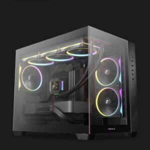 R CG330 BKNGM3 G DEEPCOOL CHASSIS CG330 5F MATX ARGB BK wr 02