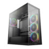 R CG580 BKADA4 G 2 DeepCool CG580 4F V2 ARGB ATX Gaming Chassis Black wr 01