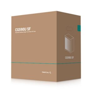 R CG590U BKAGA5 G DeepCool CG590U 5F ATX ARGB Gaming Chass wr 02