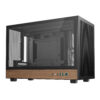 R CH260 BKNWM0 G 1 DeepCool CH260 Wood mATX Gaming Chassis Black wr 01a