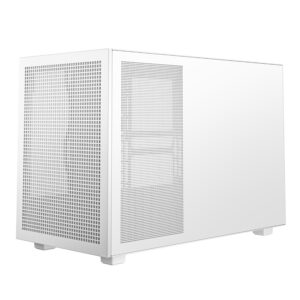 R CH260 WHNWM0 G 1 DeepCool CH260 Wood mATX Gaming Chassis White wr 04a