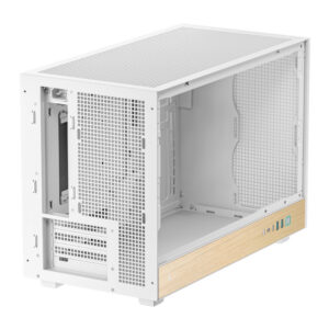 R CH260 WHNWM0 G 1 DeepCool CH260 Wood mATX Gaming Chassis White wr 05a