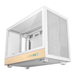 R CH260 WHNWM0 G 1 DeepCool CH260 Wood mATX Gaming Chassis White wr 06a