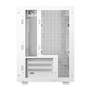 R CH260 WHNWM0 G 1 DeepCool CH260 Wood mATX Gaming Chassis White wr 08a