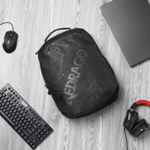 RD GB 76 Redragon GB 76 AENEAS Nylon 15 inch Travel Gaming Backpack Black wr 07a