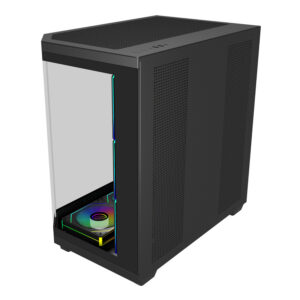 U580 BA FSP U580 ARGB ATX Ultra Tower Gaming Chassis Black wr 03