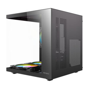 VCX10M RGB Antec VCX10M RGB M ATX Mini Tower Gaming Chassis wr 03