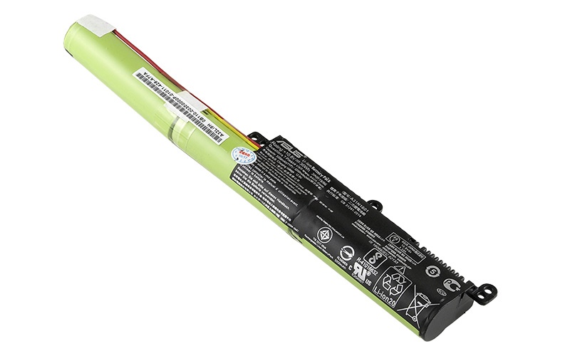 A31N1601 Battery for ASUS F541UA F541S X541U X541UA (10.8V 28Wh 3-Cell) – Front view top 45° angle