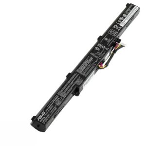 A41N1501 Battery for ASUS ROG G752VW GL752VW GL752JW VivoBook Pro N552V N552VX N752V (14.4V 37Wh 4-Cell) – Front view top 45° angle