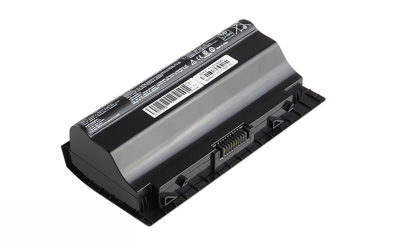 A42-G75 Battery for ASUS ROG G75V G75VW G75VX G75VM (14.4V 75Wh 8-Cell) – Front view top 45° angle