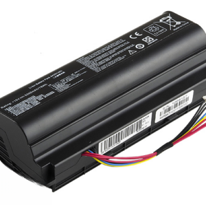 A42N1403 battery (15V 78Wh 8-Cell) for ASUS ROG G751J G751JL G751JM G751JY GFX71J GFX71JY – Front view top 45° angle