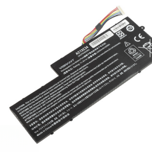 AC13C34 Battery for Acere Aspire V5-122P V5-132P ES1-111M E3-111 E3-112 (11.4V 24Wh 3-Cell Li-Poly) – Front view top 45° angle