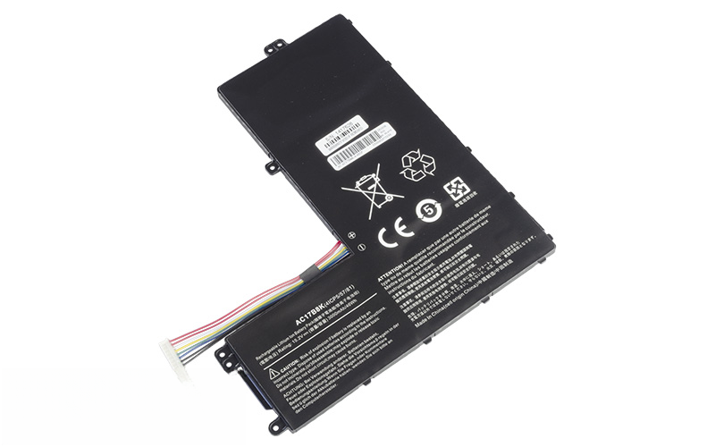AC17B8K KT.0040G.012 Battery for Acer Swift 3 SF315-52G (15.2V 46Wh 4-Cell Li-Poly) – Front view top 45° angle