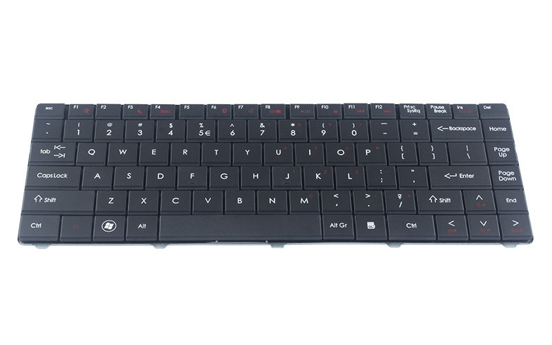 Acer Aspire 4332 4732 4732Z eMahcines D720 D725 D520 D525 E520 E720 Keyboard – Front view – keys & layout