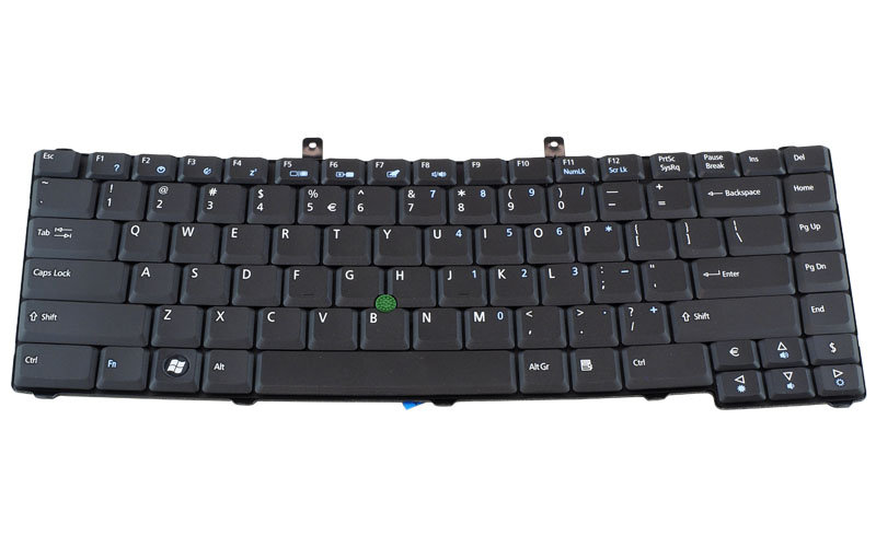 Acer TravelMate 6492 6592 6592G Keyboard - Refurbished – Front view – keys & layout