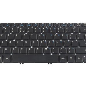 Acer TravelMate P645-M Keyboard – Front view – keys & layout