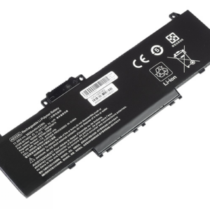 AE03XL HSTNN-OB3E Battery for HP 240 245 246 250 255 256 G10 15-FC 15-FD (11.55V 42Wh 3-Cell Li-Poly) – Front view top 45° angle