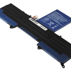 AP11D3F AP11D4F BT.00303.026 Battery for Acer Aspire S3-951 (11.1V 38Wh 3-Cell Li-Polymer) – Front view top 45° angle