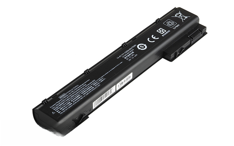 AR08XL HSTNN-IB4H Battery for HP ZBook 15 G2 17 (14.4V 75Wh 8-Cell) – Front view top 45° angle
