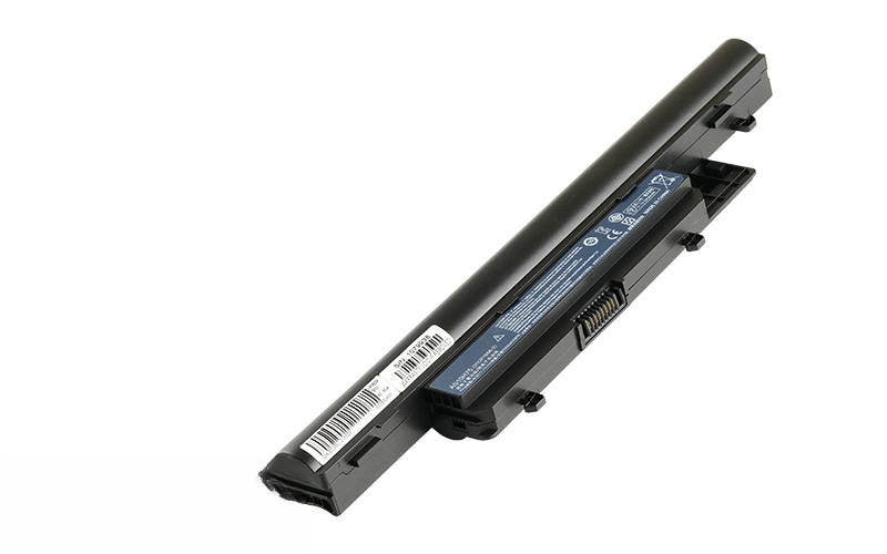 AS10H3E AS10H51 AS10H5E AS10H75 AS10H7E Battery for Gateway EC39C EC49C (11.1V 58Wh 6-Cell) – Front view top 45° angle