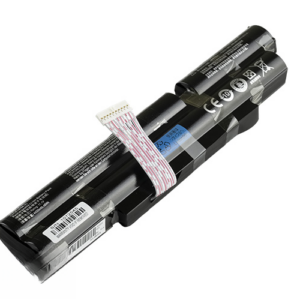 AS11A5E AS11B5E AS11A3E Battery for Acer Aspire TimelineX 4830TG 5830TG AS3830T AS4830T AS5830TG (11.1V 58Wh 6-Cell) – Front view top 45° angle