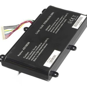 AS15B3N KT.00803.005 Battery for Acer Predator 17 G9-791 G9-792 G9-793 15 G9-591 G9-592 G9-593 (14.8V 84Wh 8-Cell) – Front view top 45° angle