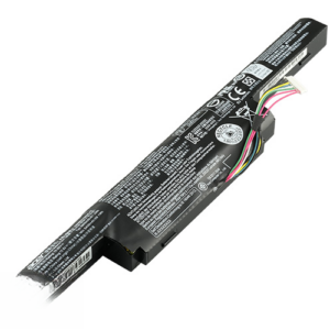 AS16B5J AS16B8J Battery for Acer Aspire E 15 E5-575G F5-573G F5-573T (10.8V 56Wh 6-Cell) – Front view top 45° angle
