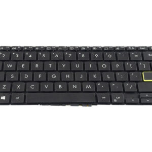 ASUS E410MA Keyboard (with backlit keys) – Front view – keys & layout