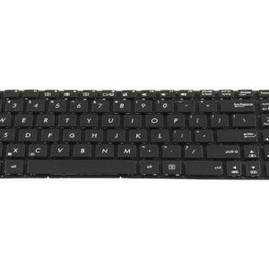 ASUS F540c keyboard – Front view – keys & layout