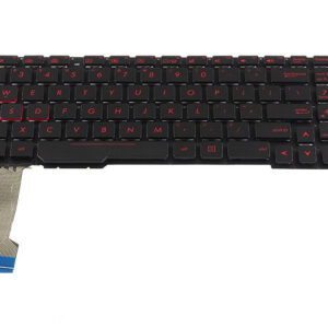 ASUS FX553V FX753VD Keyboard – Front view – keys & layout