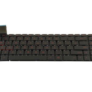 ASUS ROG GL752VW keyboard – Front view – keys & layout