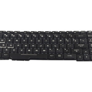 ASUS ROG GL753VD Keyboard – Front view – keys & layout
