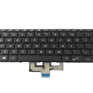 ASUS ZenBook 14 UX433f keyboard – Front view – keys & layout