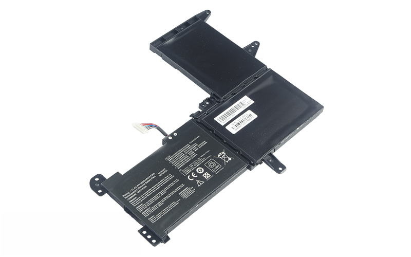 B31N1637 Battery for ASUS VivoBook S15 S510UA S510UQ X510UA X510UF (11.4V 41Wh 3-Cell Li-Poly) – Front view top 45° angle
