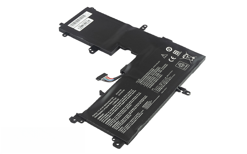 B31N1705 Battery for ASUS VivoBook Flip 14 TP410UA TP410UF (11.4V 41Wh 3-Cell Li-Polymer) – Front view top 45° angle