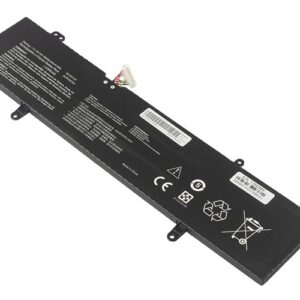 B31N1707 Battery for ASUS S4200U VivoBook S14 S410UA S410UN (11.4V 41Wh 3-Cell Li-Poly) – Front view top 45° angle