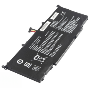 B41N1526 Battery for ASUS FX502VM FX502VD GL502VT GL502VM GL502VML (15.2V 52Wh 4-Cell Li-Polymer) – Front view top 45° angle