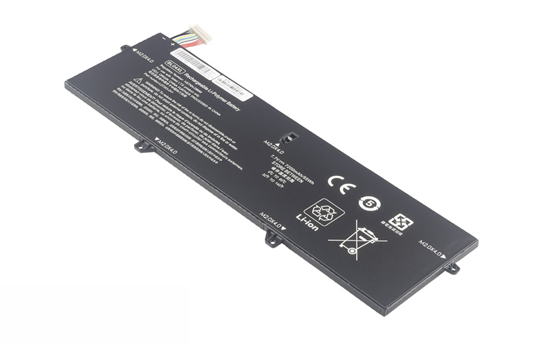 BL04XL HSTNN-DB8M HSTNN-UB7N L07041-855 Battery for HP EliteBook x360 1040 G5 (7.7V 55Wh 4-Cell Li-Poly) – Front view top 45° angle