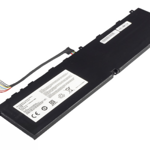 BTY-M6L Battery for MSI GS65 8RF GS65 8RE MS-16Q2 (15.2V 79Wh 4-Cell Li-Poly) – Front view top 45° angle