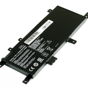 C21N1634 Battery for ASUS VivoBook A580U FL5900L X542U FL8000U R542U (7.4V 35Wh 2-Cell Li-Poly) – Front view top 45° angle