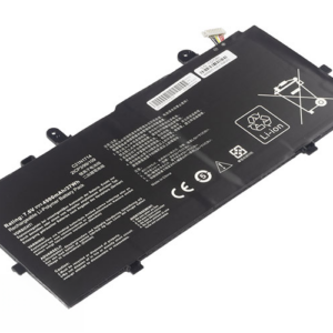 C21N1714 Battery for ASUS Vivobook Flip 14 TP401N TP401NA TP401CA (7.6V 37Wh 2-Cell Li-Poly) – Front view top 45° angle