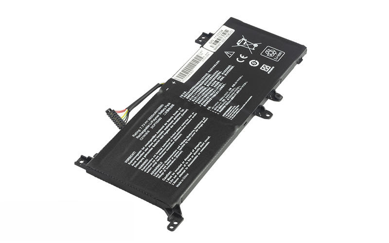 C21N1818 Battery for ASUS VivoBook 14 A412FA X412FJ VivoBook 15 F512FA X512DA (7.7V 29Wh 2-Cell Li-Poly) – Front view top 45° angle