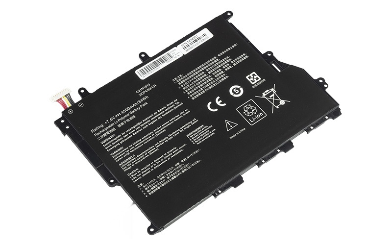 C21N1819 Battery for ASUS VivoBook 14 A420UA X420UA F420UA Y406U (7.6V 34WH 2-Cell Li-Poly) – Front view top 45° angle